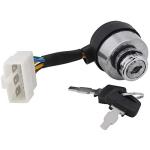 Ignition Key Switch, 6 Wire Ignition Start Key Switch Starter for 2.5-6.5KW Gas Generator