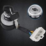 Ignition Key Switch, 6 Wire Ignition Start Key Switch Starter for 2.5-6.5KW Gas Generator