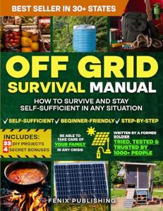 Off Grid Survival Book: Diy Survival Project Book - No Grid Survival Guide