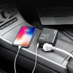 BESTEK 150W Power Inverter DC 12V to 110V AC Converter 4.2A Dual USB Car Adapter, Thinner Design with ETL Listed, Grey/Black