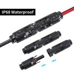 ZkeeShop Solar Charge Cable Solar Connector to XT60i Adapter Connector Connecting Solar Panel XT60i-F Extension Cable 12AWG Cable Compatible for Solar Generator Portable Power Station 3m(10FT)