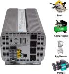 AIMS Power 10000W Max Continuous Power DC to AC Power Inverter, Modified Sine