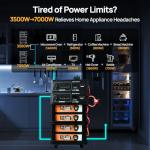 ECO-WORTHY SL7000 Portable Power Station, 7000W Output