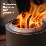 Solo Stove Mesa XL, 7 Inch Tabletop Fire Pit with Stand - Smokeless, Stainless Steel Fire Pit for Camping, Outdoor & Patio- Wood Burning or Pellet Fueled Portable Bonfire, 2.3lbs, Cascade