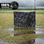 Sturdy Black Generator Cover for 5000-10000 Watt