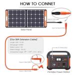 Hoeine 50ft Solar Panel Extension Cable for Jackery