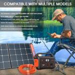 Hoeine 50ft Solar Panel Extension Cable for Jackery