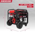 A-iPower 5000-Watt Portable Gas and Propane Generator