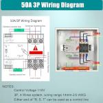 50 Amp Automatic Transfer Switch for Home Generators