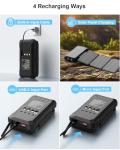Kepswin 49800mAh Solar Power Bank with Cables