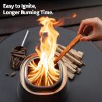 East Oak Smokeless Tabletop Fire Pit - Portable 3-in-1