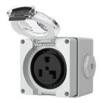 STARELO 30Amp Outdoor Power Outlet Box