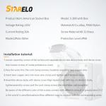 STARELO 30Amp Outdoor Power Outlet Box