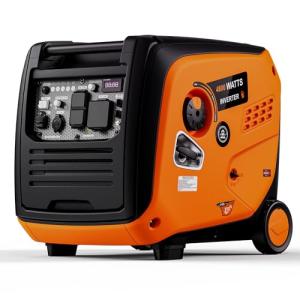 Mutaomay 4000W Portable Inverter Generator with CO Sensor