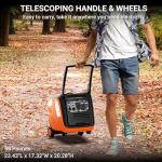 Mutaomay 4000W Portable Inverter Generator with CO Sensor