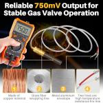 Thermopile Generator for Gas Fryer & Appliances