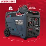A-iPower 7600W Dual Fuel Quiet Inverter Generator