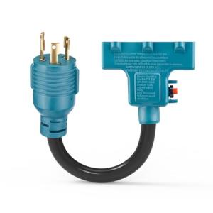 HonestRv 30A to 3X 15A/20A Generator Adapter