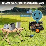 HonestRv 30A to 3X 15A/20A Generator Adapter