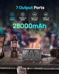 28,000mAh Portable Power Station for Camping & Home
