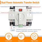 63A 110V Dual Power Automatic Transfer Switch