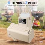 99Wh Portable Power Station & Camping Light