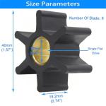Marine Generator Impeller Kit for Kohler & Onan