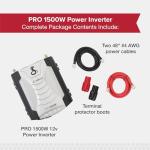 Cobra PRO 1500W Portable Power Inverter with USB