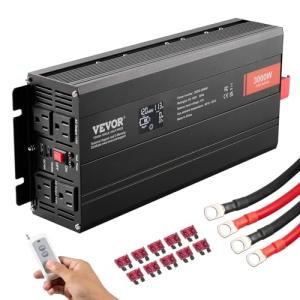 VEVOR 3000W Pure Sine Wave Inverter with USB Ports