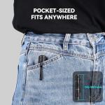 Guardtier M70E Rechargeable Dual-Power Pocket Flashlight