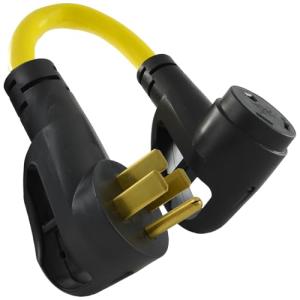 Conntek 50A to 30A RV Adapter Cord with Grip