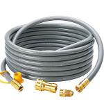 CALPOSE 25ft Natural Gas Grill Hose with Connectors