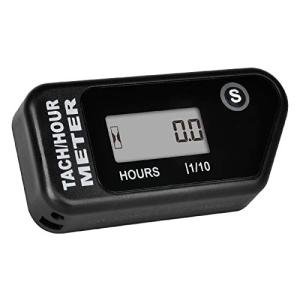 Jayron Waterproof Digital LCD Tachometer for Engines