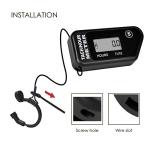 Jayron Waterproof Digital LCD Tachometer for Engines