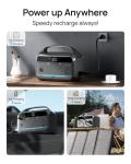 High-Capacity Portable Power Station with AC Outlets