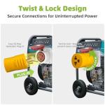 Portvoi 30A to 20A Generator Adapter for EV Charging