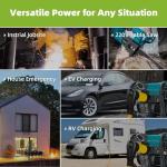 Portvoi 30A to 20A Generator Adapter for EV Charging