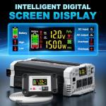 1500W Pure Sine Wave Inverter for RVs and Solar