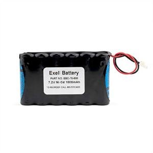 Exell 7.2V 1000mAh NiCD Alarm Backup Battery