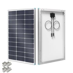 Renogy 100W Solar Panel with Z Brackets