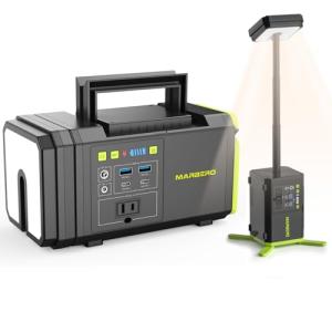 MARBERO 118Wh Portable Power Station with Camping Lights