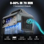 GRECELL 300W Portable Power Station for Outdoor Use