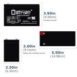 Mighty Max 12V 7Ah Battery for Champion Generators