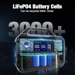 GRECELL 300W Portable Power Station for Outdoor Use