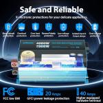 GIANDEL 4000W Pure Sine Wave Inverter 12V-120V