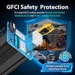 GIANDEL 4000W Pure Sine Wave Inverter 12V-120V