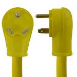 Conntek 14355 30 Amp RV Pigtail Adapter 1.5ft