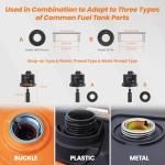 12V Gasoline Electric Fuel Pump with Auto Sensor