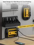 Heavy Duty Power Strip with USB and 10 Outlets