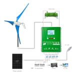 Marsrock 2000W Off-Grid Wind Solar Charge Controller